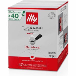 kava Illy - Cialde - blazinice - ese - Classica - 40 kos