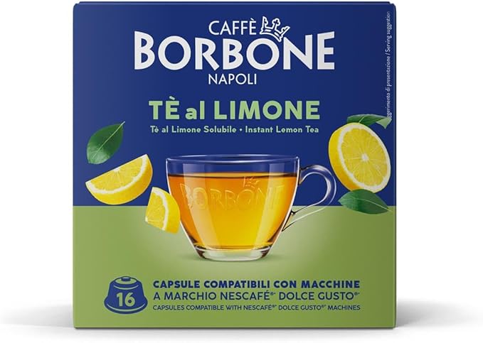 Caffe Borbone - komp. Dolce Gusto - limonin čaj- 16 kos