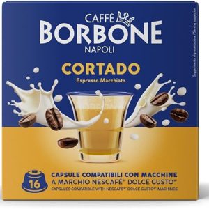 Caffe Borbone - komp. Dolce Gusto - Cortado - 16 kos