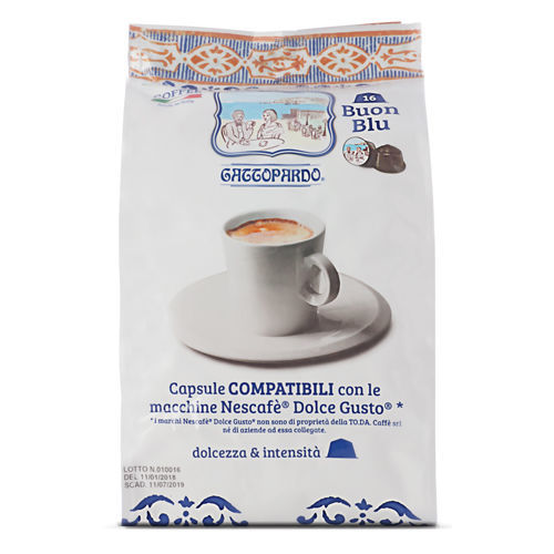 Gattopardo - komp. Nescafè Dolce Gusto - Buon Blu - 16 kos