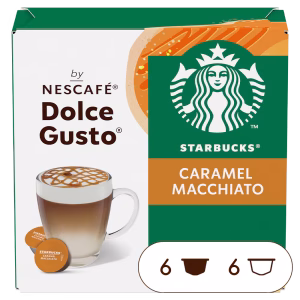 STARBUCKS® CARAMEL MACCHIATO BY NESCAFÉ® DOLCE GUSTO®