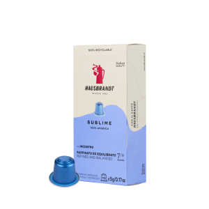 Kava Hausbrandt - Nespresso kompatibilne kapsule - SUBLIME GOURMET - 10 kos