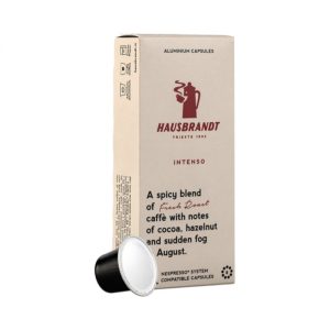 Kava Hausbrandt - Nespresso kompatibilne kapsule - INTENSO - 10 kos