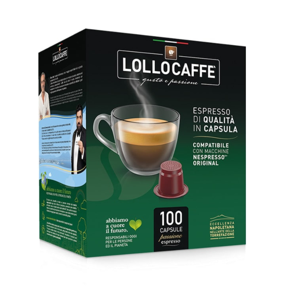 LOLLO - Nespresso komp. - Nero - 100 kos