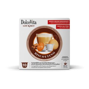 DolceVita - Nespresso komp. - Piškotek - 10 kos