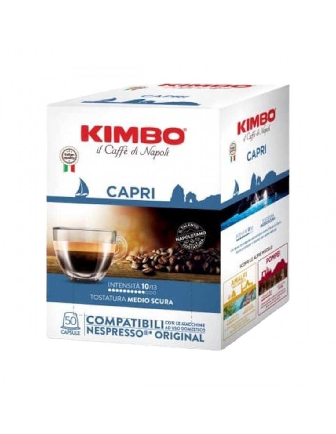 KIMBO - Nespresso kompatibilne - CAPRI - 50 kos