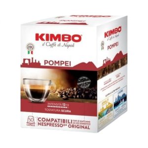 KIMBO - Nespresso kompatibilne - POMPEI - 50 kos