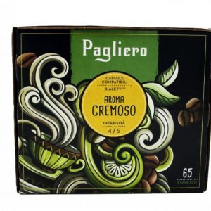 Pagliero Aroma Cremoso - kapsule za Bialetti sistem - 65 kos