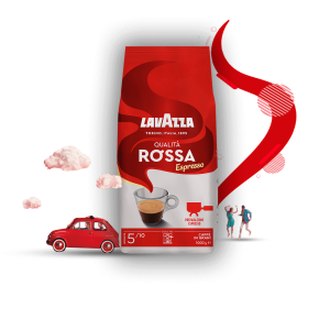 Lavazza zrnje - QUALITA ROSSA - 1kg