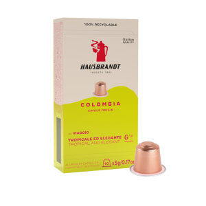 Kava Hausbrandt - Nespresso kompatibilne kapsule - COLOMBIA - 10 kos