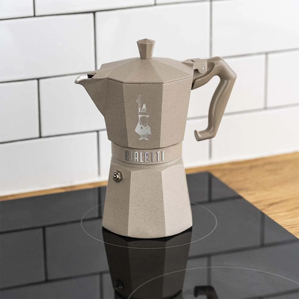 Moka - Exclusive Octagonal - indukcijska - peščena - 6 skodelic - slika 4